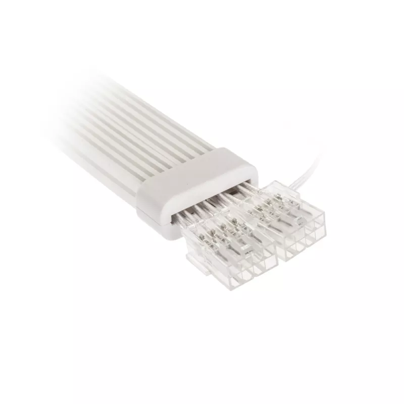 PCI-E 8-Pin predlžovací kábel Kolink Umbra Radiant ARGB — dual 2× 8-Pin, opletená predlžovačka pre napájanie GPU