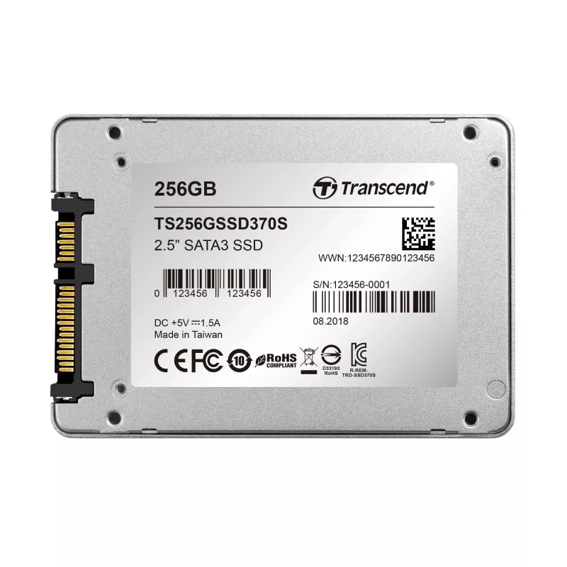 Transcend SSD 256 GB 2,5 palca SATA3 TS256GSSD370S
