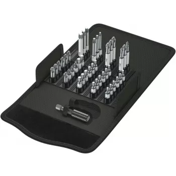 Wera BS 43 Universal 1 - 43 kusov - Phillips - Pozidriv - Torx - PH 1 - PH 2 - PZ 1 - PZ 2 - PZ 3 - T10 - T15 - T20 - T25 - T30 - T40 - nerezová oceľ -