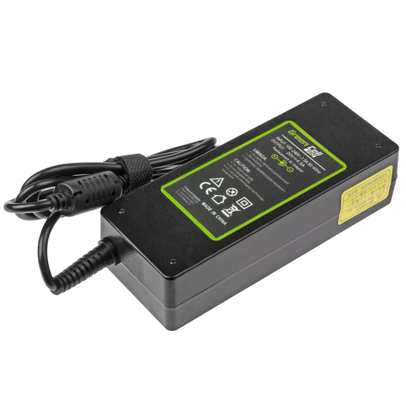Napájací zdroj Green Cell AD39AP 90W AC-DC 20V 4,5A pre Lenovo (interiérový) čierny