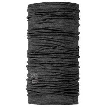 Buff merino vlnený nákrčník sivý
