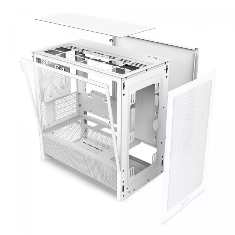 PC skriňa NZXT H9 H3 Flow Midi Tower biela