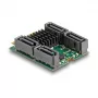 DeLOCK 61062 interný SATA adaptér M.2 na SATA 6 Gbit/s RAID 0 1 10 JBOD