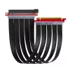 SilverStone SST-RC04B-400 riser kábel PCIe x16, PCIe 3.0, 40 cm, čierny