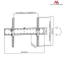 Maclean Mc-668 nástenný držiak naklápací, do 40 kg, VESA 100x100 až 600x400