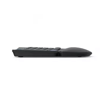 Bezdrôtová ergonomická klávesnica HAMA WK-900 čierna USB, kompaktné rozloženie, bezdrôtové pripojenie