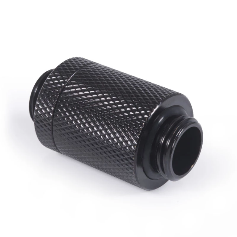 Alphacool ES D-Plug 25,5 mm G1/4 AG na G1/4 AG - Deep čierna (17580)