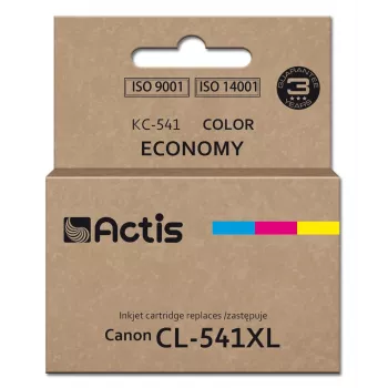 Actis KC-541 atrament pre tlačiarne Canon (náhrada za CL-541XL) Supreme, 18 ml, modrý, žltý, purpurová.