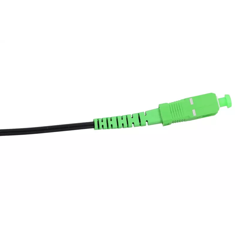 Extralink patch kábel SC/APC-SC/APC plochý drop singlemode simplex G.657A2 100 m