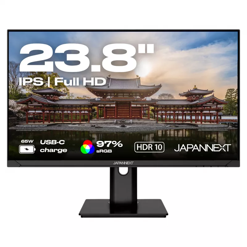 Japannext JN-IPS238FHDR-C65W-HSP displej
