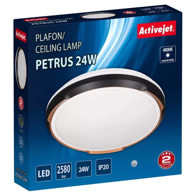 Activejet LED stropné svietidlo AJE-PETRUS 24W