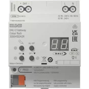 DALI-Gateway KNX 1-násobný Colour, jung 300641SDA2R
