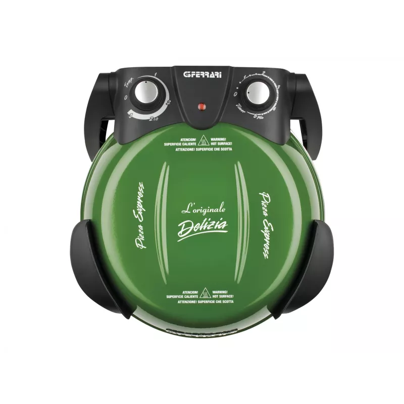Delizia pizzapek G1000603 (zelená, 1 200 W, na pizzu Ø 31 cm)