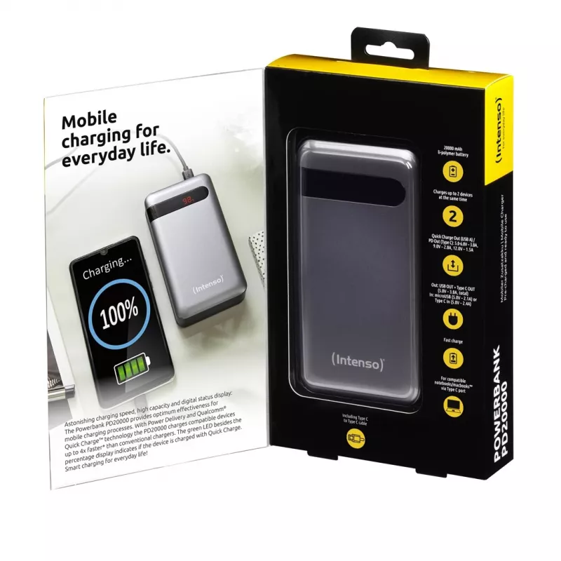 Prenosná powerbank Intenso PD20000 20000 mAh