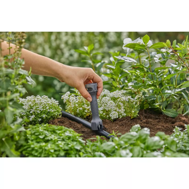 Časť zavlažovacieho systému Gardena 13313-20 čierna kvapková závlaha
