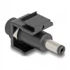 DeLOCK Keystone modul DC 5,5 x 2,1 mm samica na samca čierny