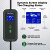 Qoltec mobilná nabíjačka pre elektromobily nastaviteľná 2v1 Type2 | 7kW | 230V | CEE 3 PIN | Wi-Fi | LCD | prenosná | wallbox | 5m