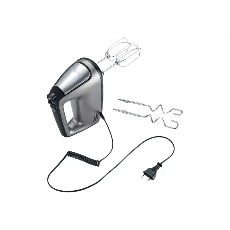 SEVERIN HM 3832 - ručný mixér - 400 W - sivo-metalická/čierna/nehrdzavejúca oceľ
