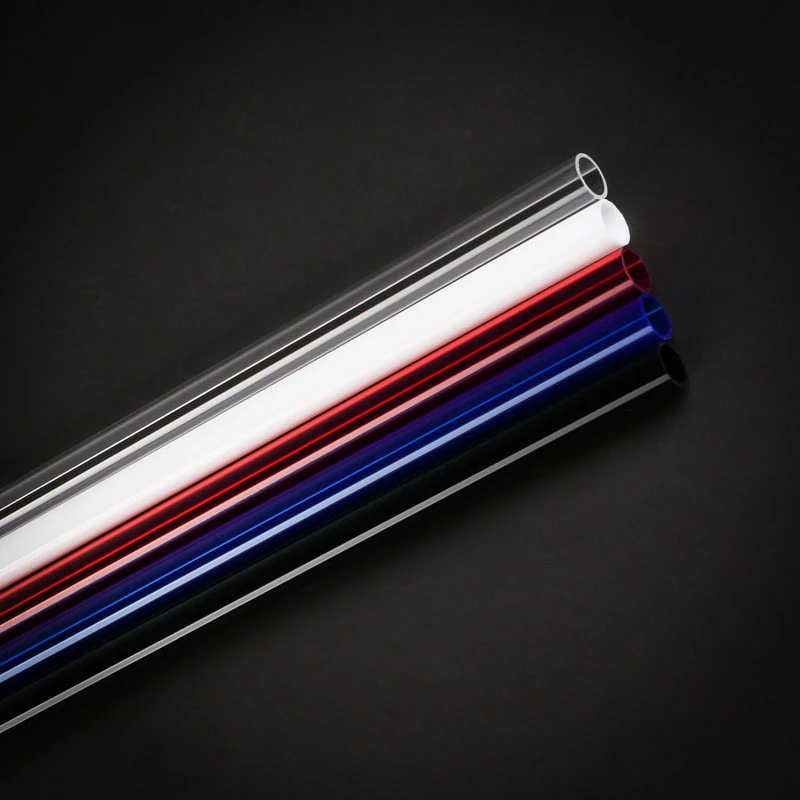 Rigid Crystal Link Tube 12/10mm 1000mm — BitsPower BP-NCCLT12ACBK-L1000 (čierna)