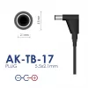 Akyga AK-TB-17 univerzálny napájací zdroj, 12 V, 2 A, 24 W, 5,5 x 2,1 mm, 1,4 m