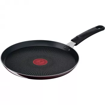 Panvica na palacinky Tefal Resist Intense D52210 okrúhla 25 cm čierna červená