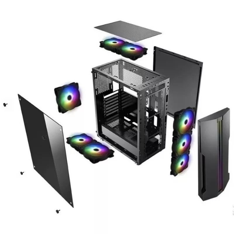 PC skriňa Xilence Performance C XILENT BLADE X512.RGB Midi Tower čierna