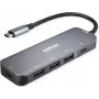 ROLINE USB 3.2 Gen 2 hub, 5-násobný, Type-C pripojovací kábel (14.02.5048)