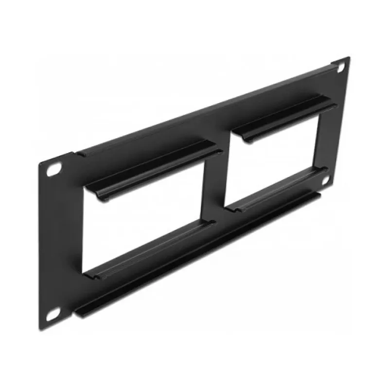 Patch panel DeLOCK Easy 45 10 palcov 2U čierny