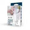 Interiérová nabíjačka Gembird TA-UC-2A12-01-BK 2A 12W USB