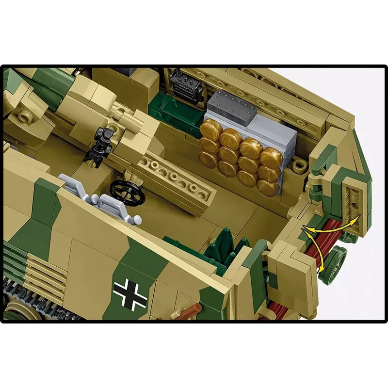 Stavebnica Cobi Panzerhaubitze Hummel 1118 dielov modelová stavebnica