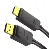 DisplayPort na HDMI káblový adaptér Vention HAGBH, 2 m, čierny, priemer 7 mm