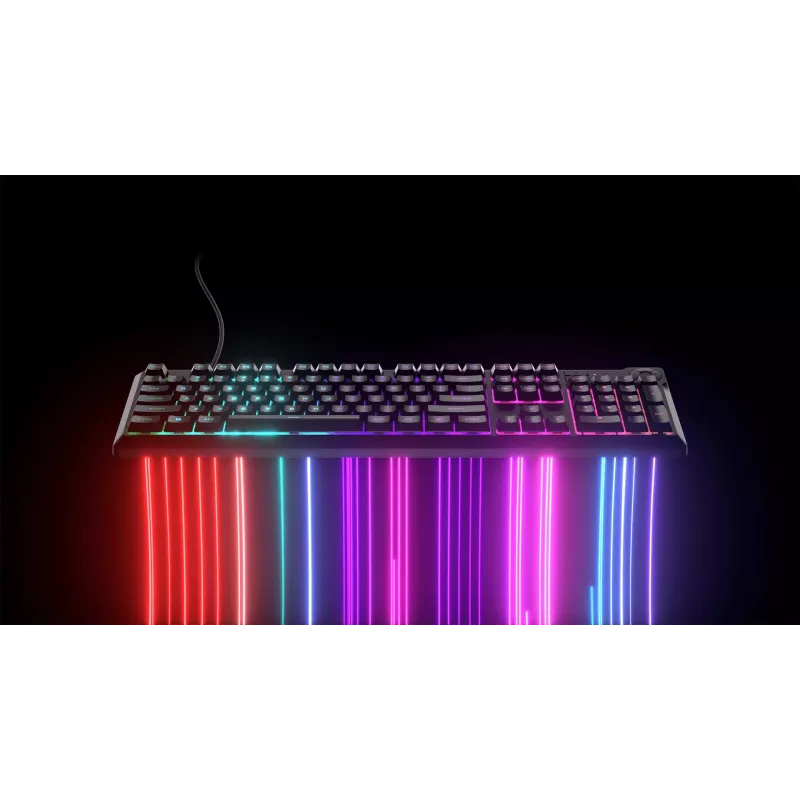 Corsair CH-9226D65-DE klávesnica Gaming USB QWERTZ nemecká sivá