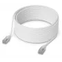 Sieťový kábel Ubiquiti UACC-Cable-Patch-EL-C6A-15M-W RJ-45 Cat6a 15m transparentný biely