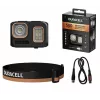 Čelová lampa Duracell DH500R čierna, oranžová