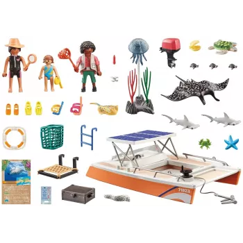 PLAYMOBIL® 71623 platforma koralového útesu