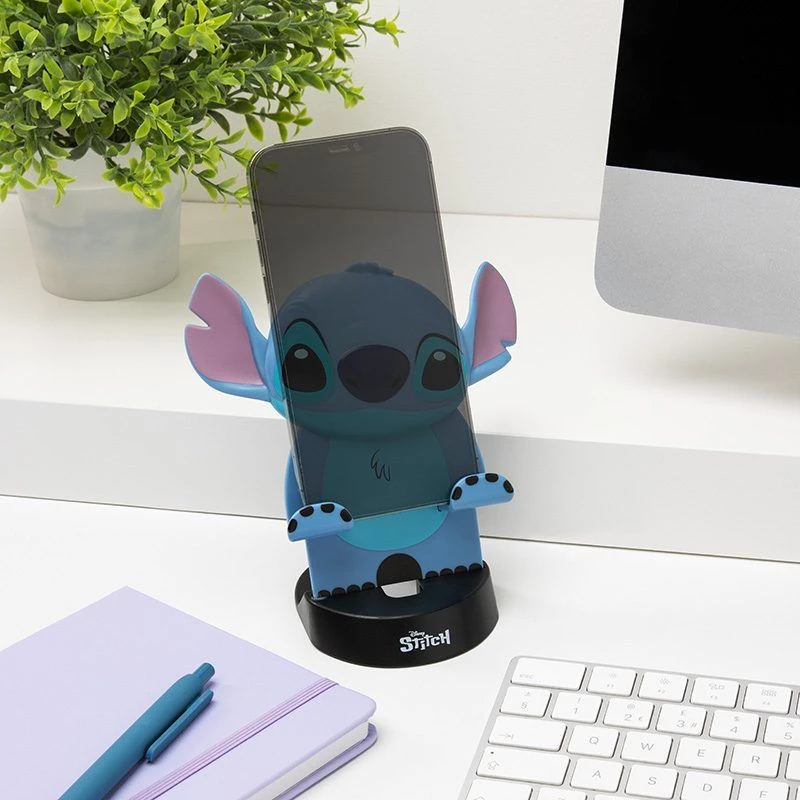 Držiak smartfónu Paladone PP13486LS dizajn Stitch — nastaviteľný stojan pre smartfóny a malé tablety