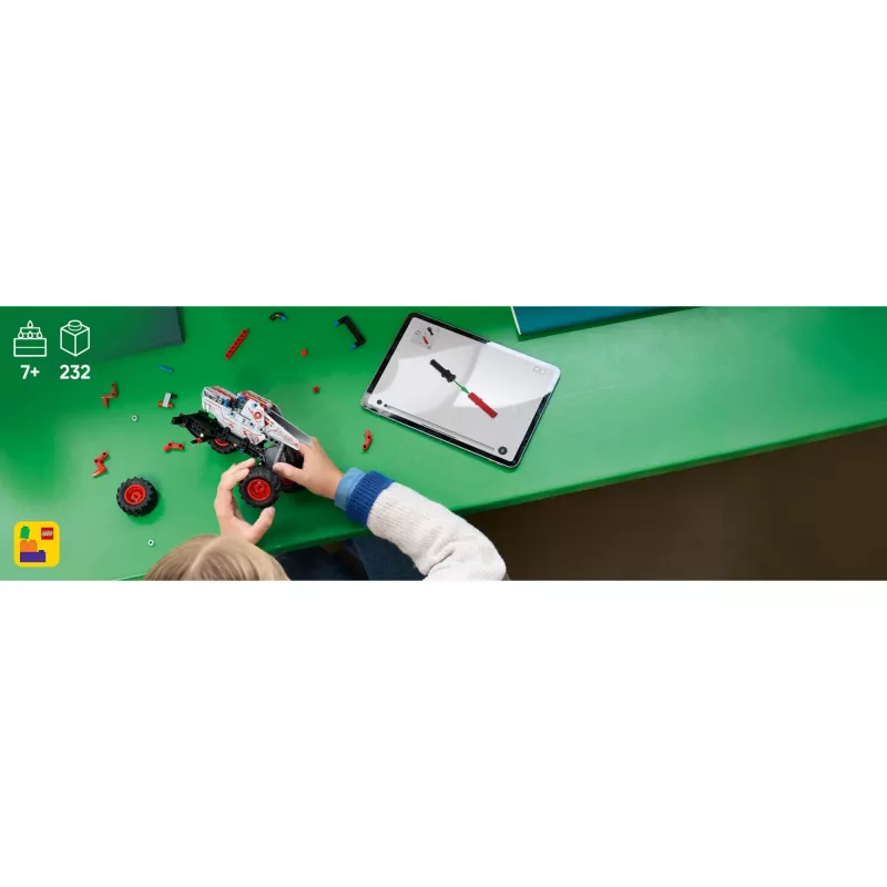 LEGO TECHNIC 42200 Monster Jam™ ThunderROARus™ s naťahovacím motorom