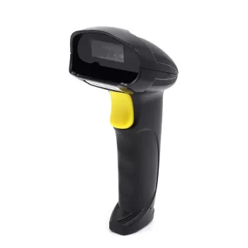 Bezdrôtový čítačka čiarových kódov QOLTEC 50856 – 1D a 2D bezdrôtové ručné zariadenie, USB rozhranie, ABS puzdro, 170×62×100 mm, 203 g