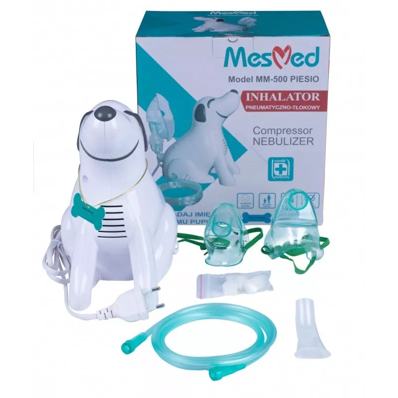 Inhalátor Mesmed MM-500 Piesio pneumaticko-piestový prenosný dizajn