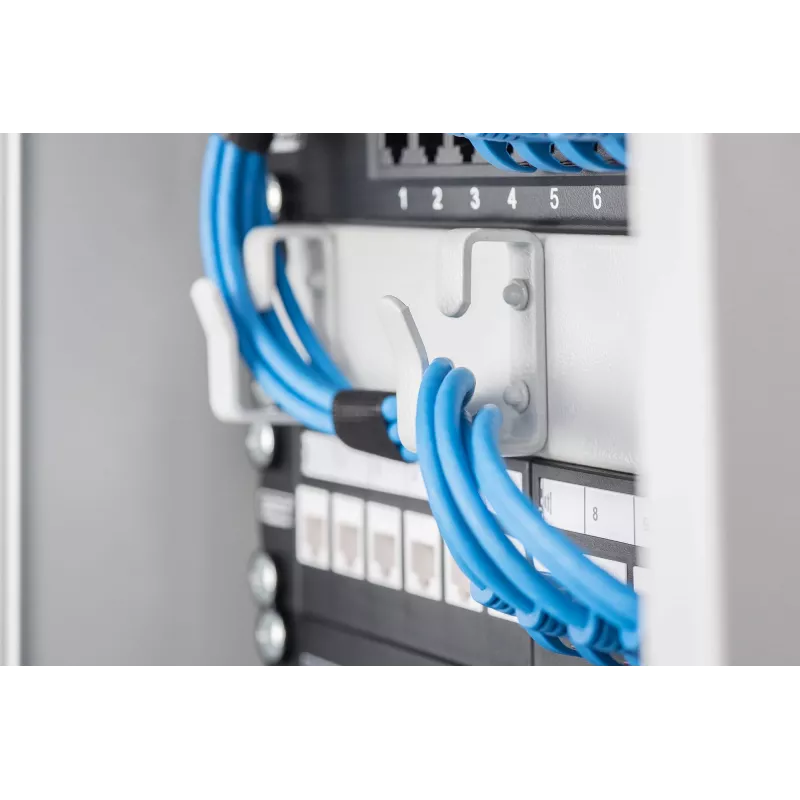 Panel na manažment káblov Digitus DN-10 ORG-1U