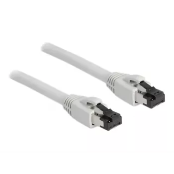 Sieťový kábel DeLOCK 80561 RJ-45 Cat8.1 3 m sivý
