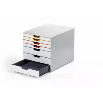 Durable VARICOLOR MIX 7 sivý plast 7 zásuviek