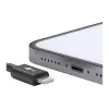 Goobay USB-C™ nabíjací a synchronizačný kábel, 1 m, čierny - MFi kábel pre Apple iPhone/iPad čierny (39445)
