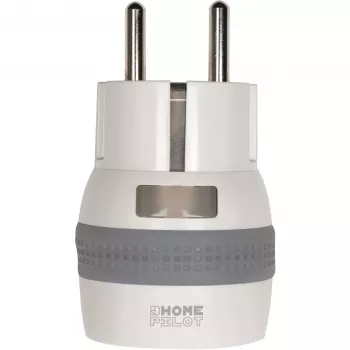 Smart adaptér do zásuvky HOMEPILOT 11301001 biely — WLAN diaľkový spínač pre domáce spotrebiče