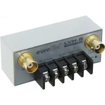 Svetelné relé EUROLITE LVH-8 videom riadené 8 kanálov model 81013208