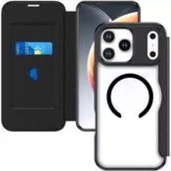 4Smarts Urban Pro Flipcase Apple iPhone 17 Pro Qi2 ready čierne (541776)