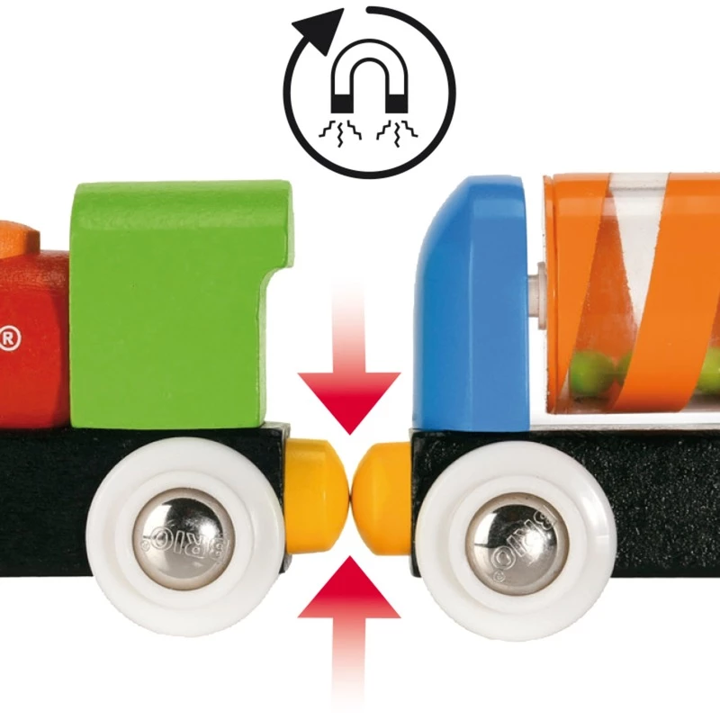 Hračkárska vláčiková súprava Ravensburger BRIO — viacfarebná pre vek 1,5–99