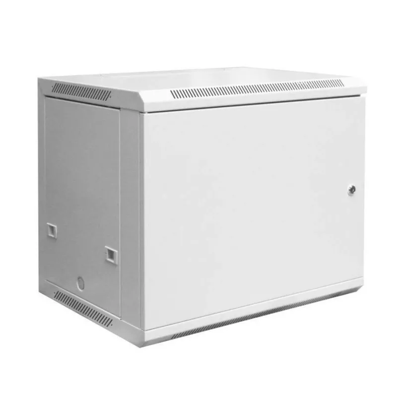 Digitus DN-W19 09U/450/MD sieťový rozvádzač 9U na stenu svetlosivá