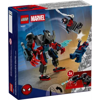 LEGO MARVEL 76337 Mech Miles Morales vs. Spider-Man 2099