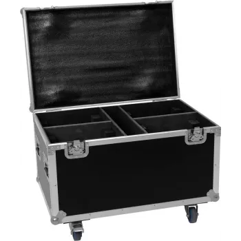 Flightcase Roadinger pre 4x TMH-X4 (model 31001061) — ochranný transportný kufr pre štyri jednotky